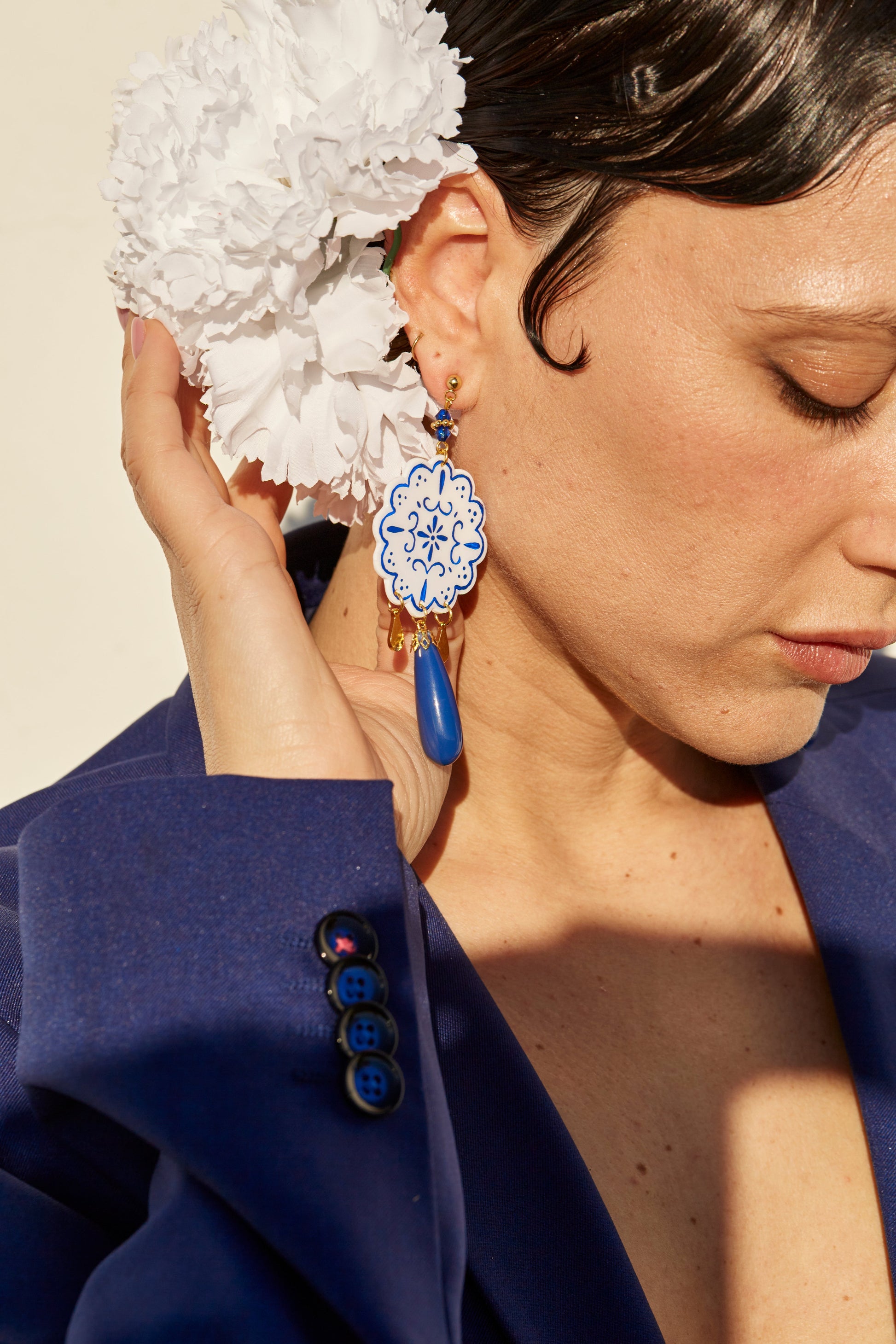 palma joyeria coleccion pendientes flamenca